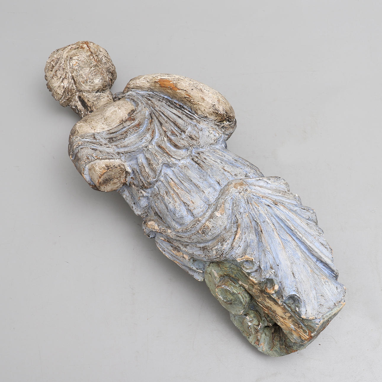 GALLIONFIGUR, 17./19. JAHRHUNDERT.