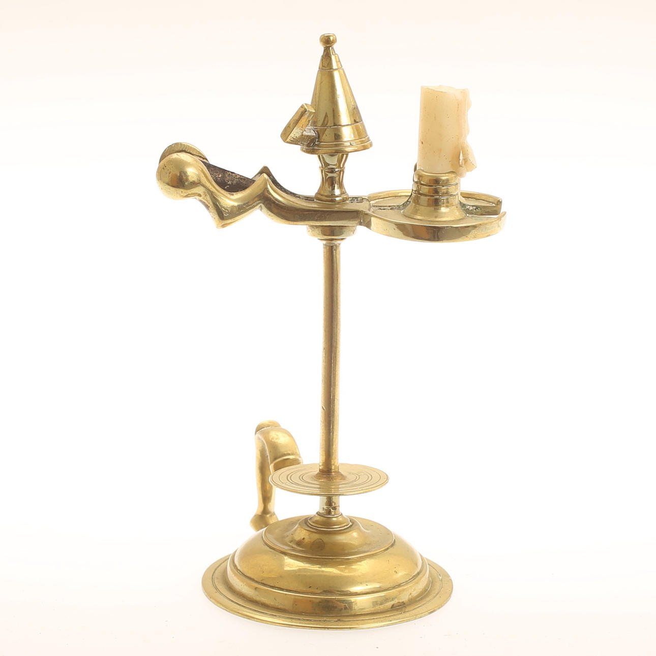 STUMPASTAKE, mässing, 1900-tal.