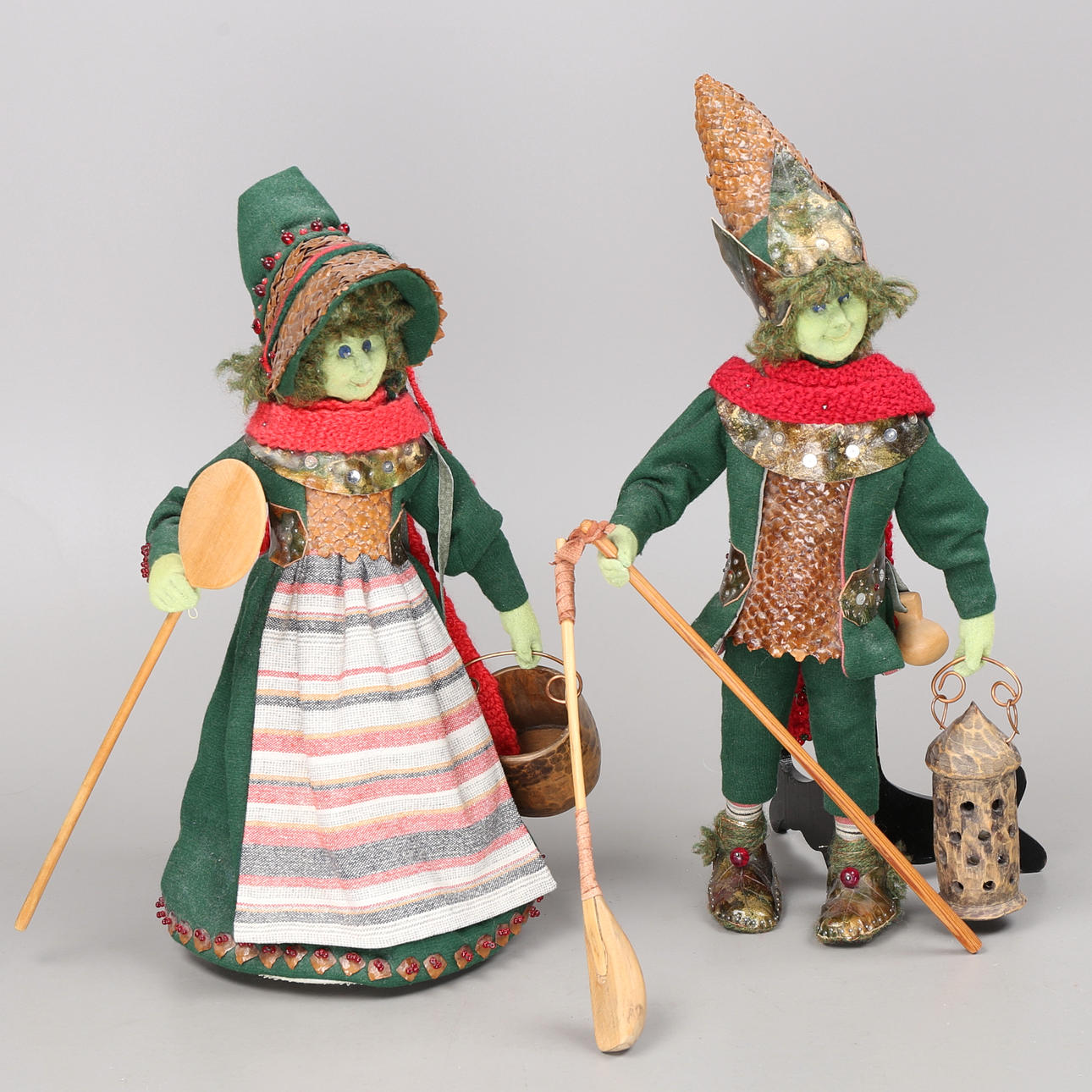 GRETA NYGREN HEDQUIST. Trolls, 2 pcs.