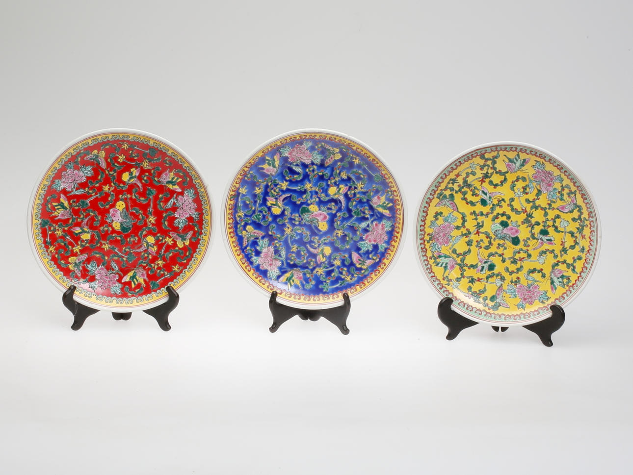 FAT, 3 st, porslin, Kina, 18/1900-tal.