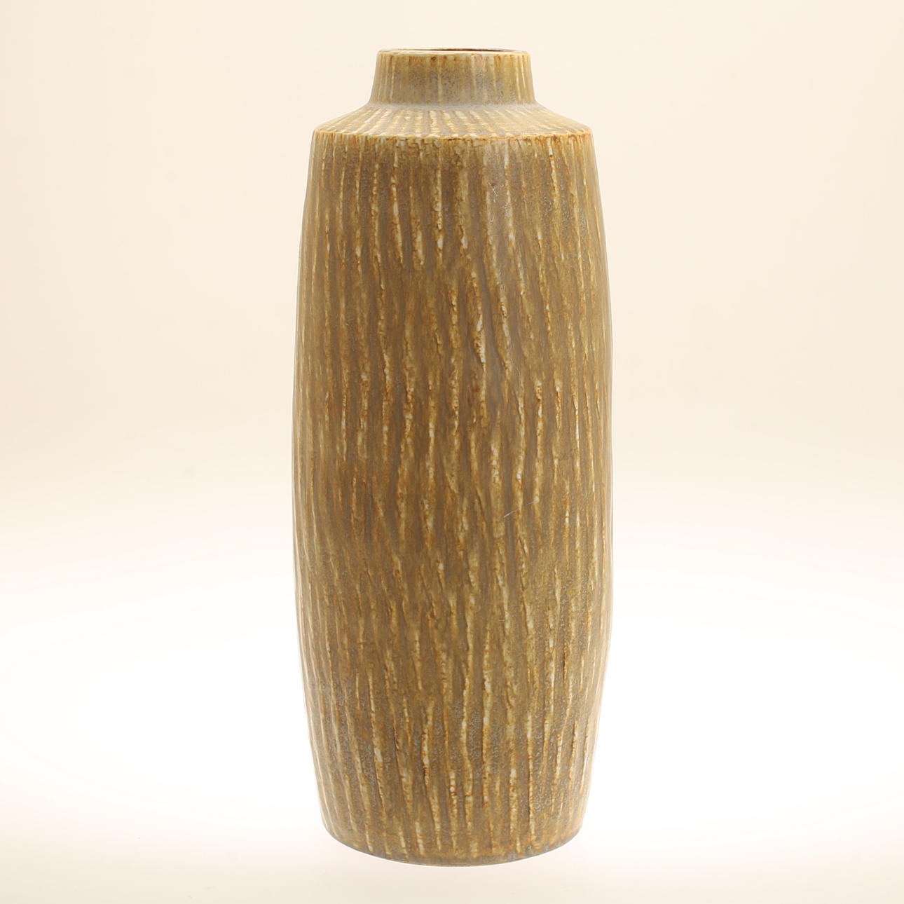 GUNNAR NYLUND. Golvvas, stengods, "Rubus", Rörstrand.