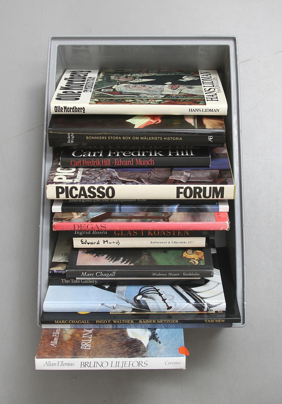 BÖCKER, 19 st, konst.