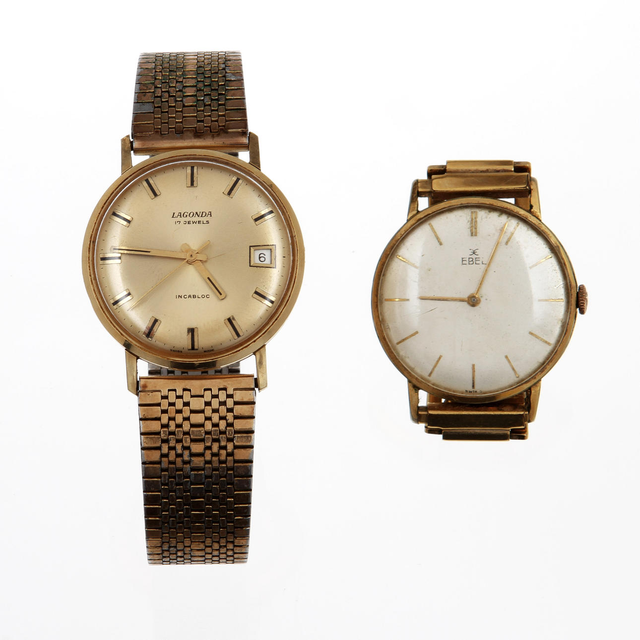 HERRARMBANDSUR, 2st, Lagonda och Ebel.