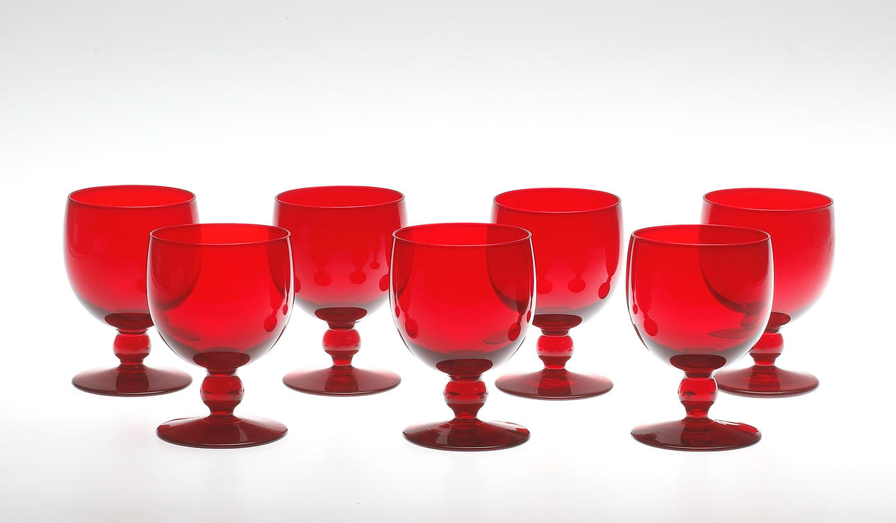 VINGLAS, 7 st, "Björn", Björn Trågårdh, Reijmyre.