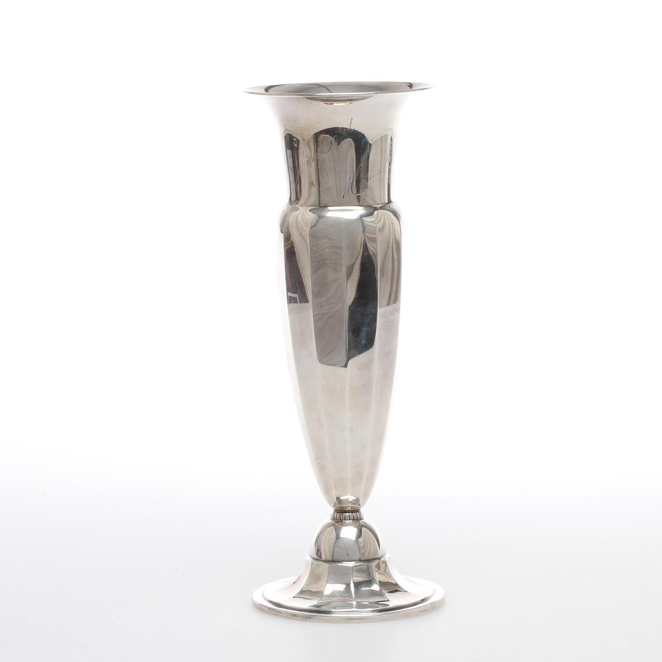 VAS, silver, Thorvald Marthinsen Sølvvarefabrikk, Norge, svensk import, 1900-tal.