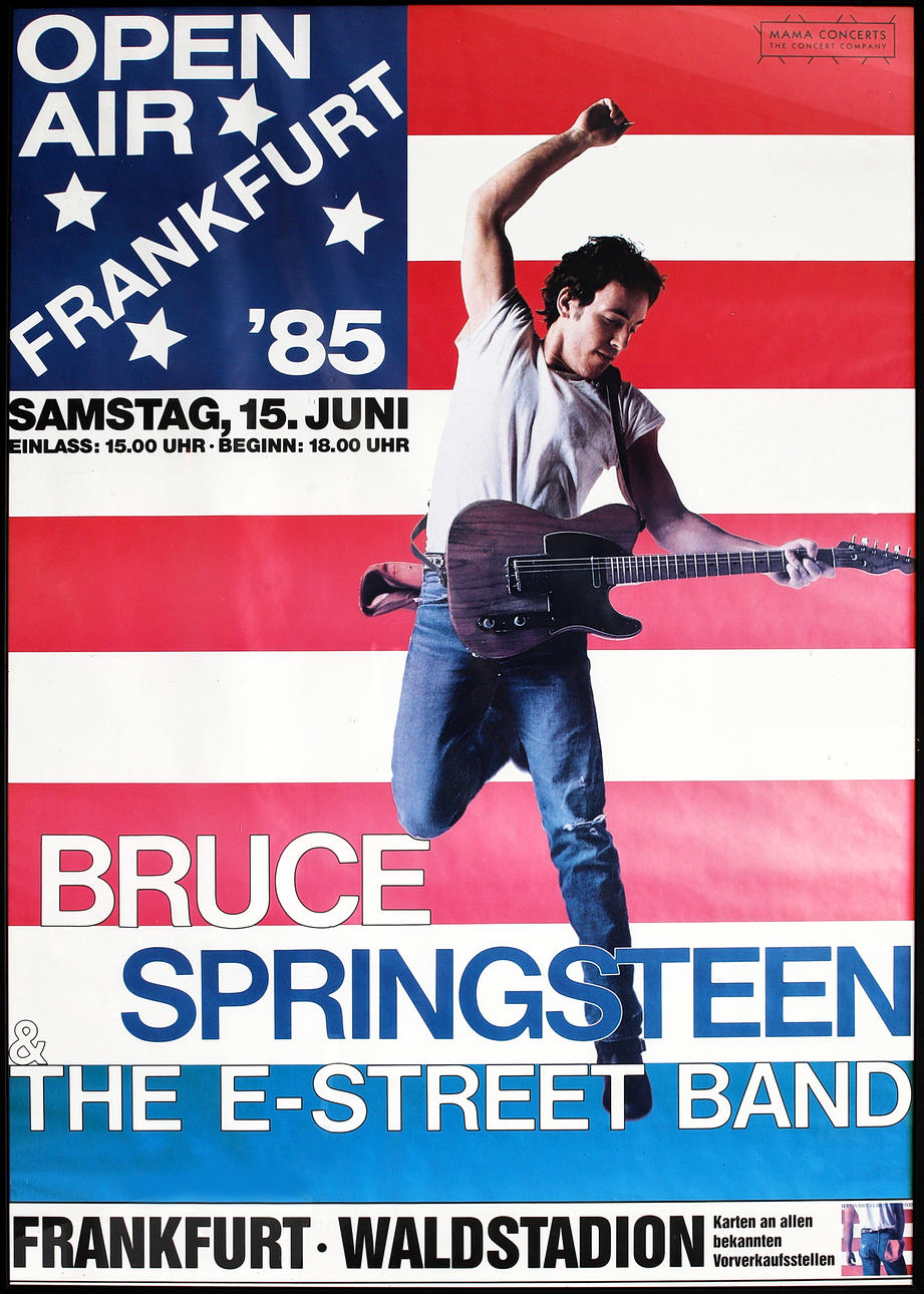BRUCE SPRINGSTEEN & The E-street Band, Konzertplakate, 1985