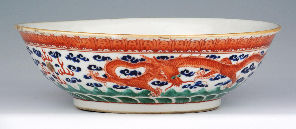 SKÅL, märkt. 1800-tal. Kina.