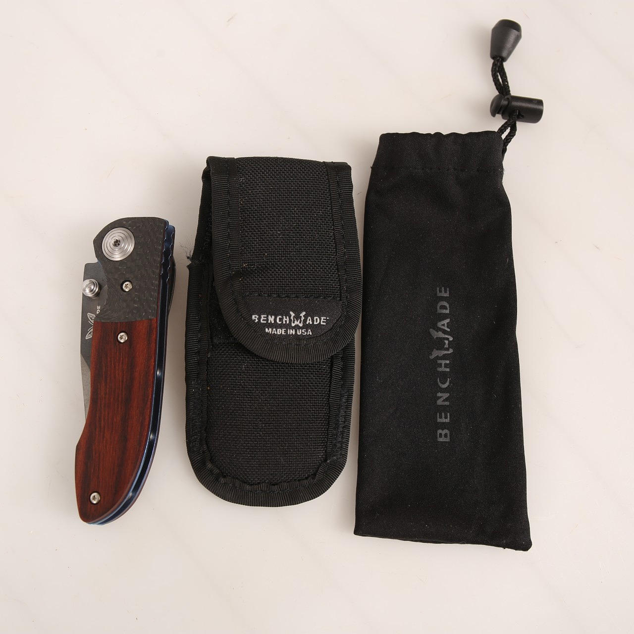 FALLING KNIFE, Benchmade, 690 Elishewitz Carbon Fiber.