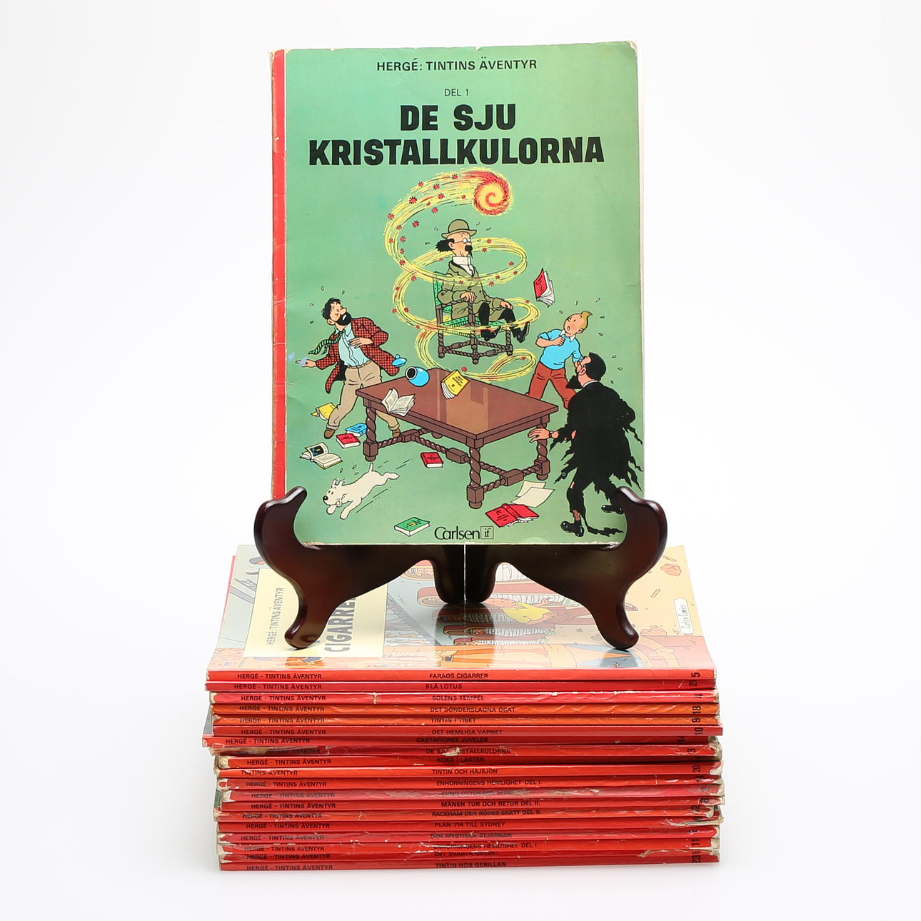 SERIEALBUM, Tintin, 20 st.