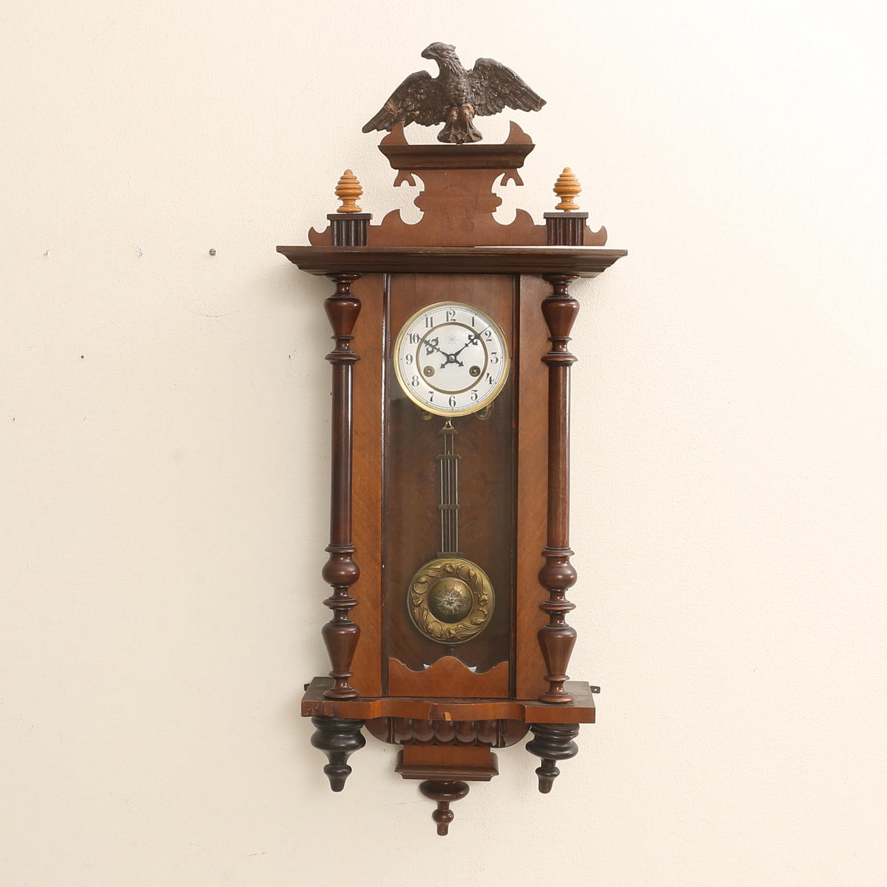 PENDULO DE PARED, Nuevo Renacimiento, 18 / 1900.