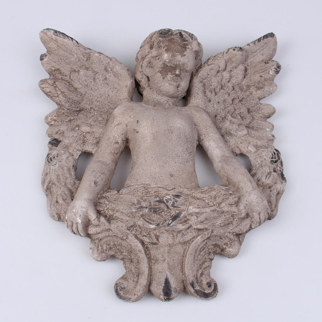VÄGGSKULPTUR, stenmassa, "Amor", The Gustavian Line, samtida.