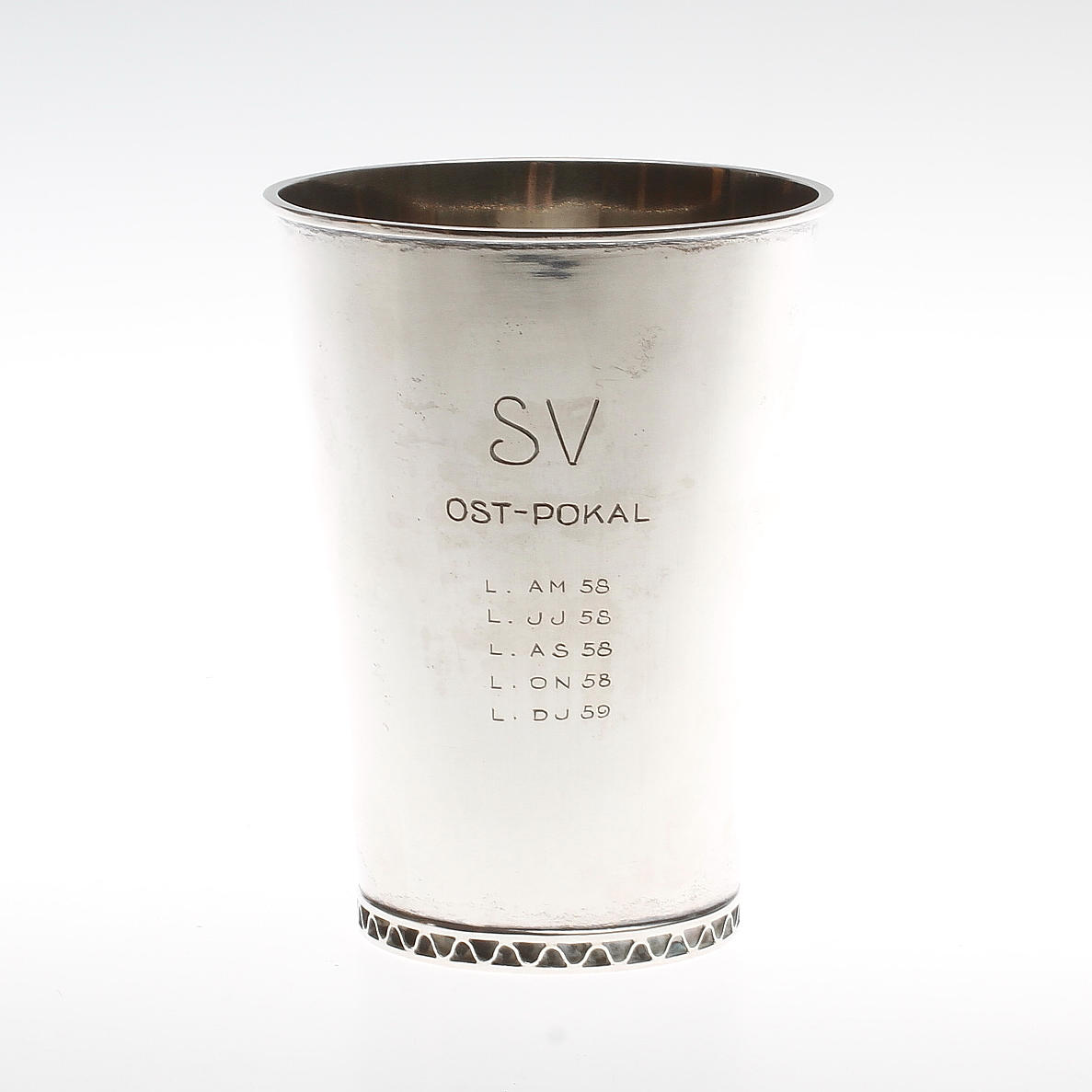 VAS, silver, Erik Råström, Stockholm 1956, vikt ca. 190 gram.