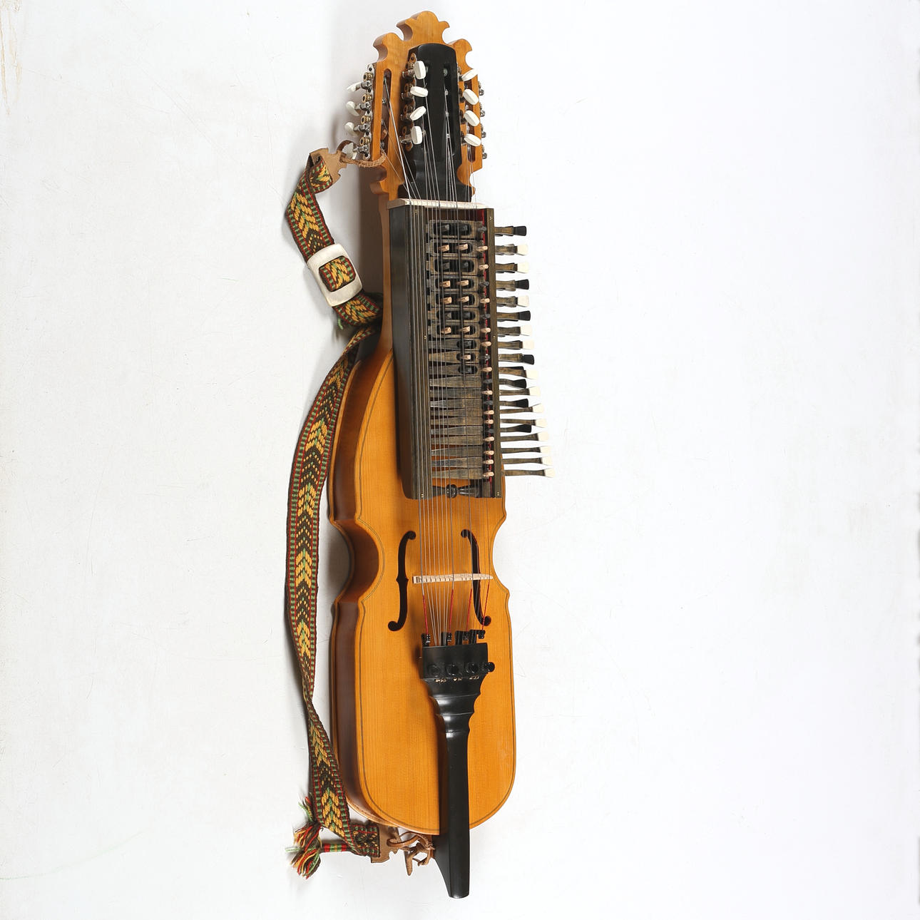KEY HARP and STRÅKE, signed inside Per E Wedin No 17 and dated 1995.