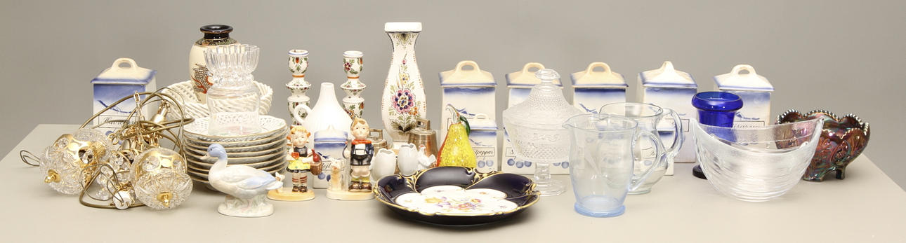 PARTI DIVERSE, bl.a Gefle, Eda, Gustavsberg.