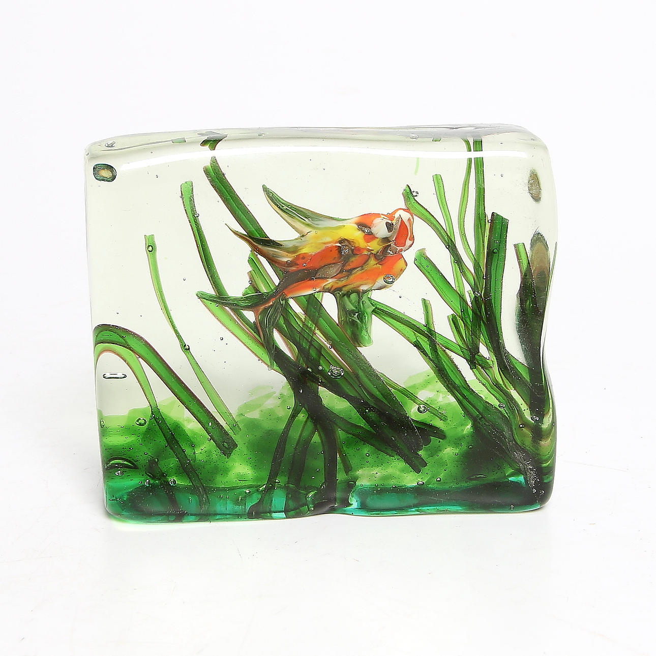 SKULPTUR, glas, Riccardo Licata, Cendese, Murano, Italien.