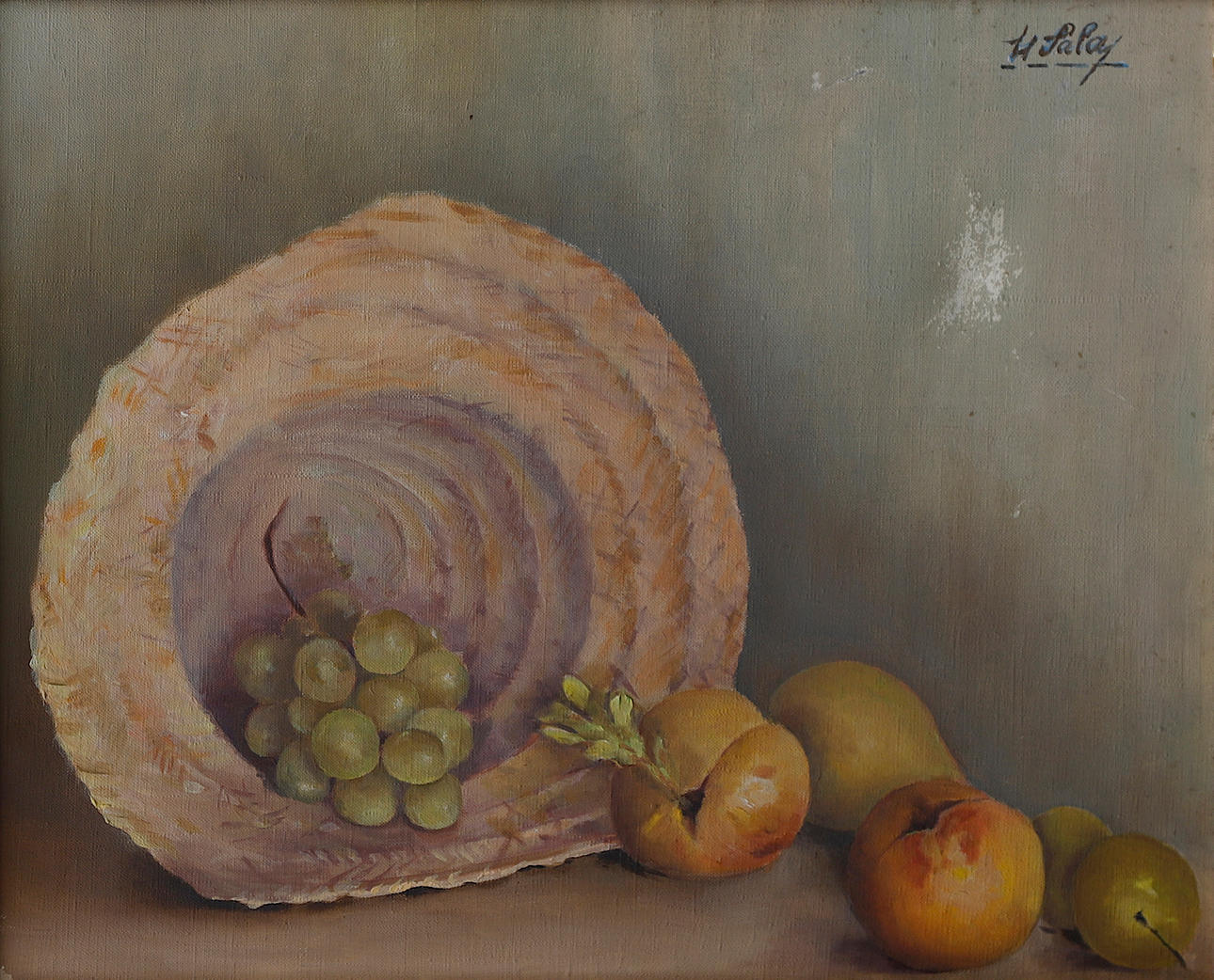 ESCUELA ESPAÑOLA, 1965. Bodegón.