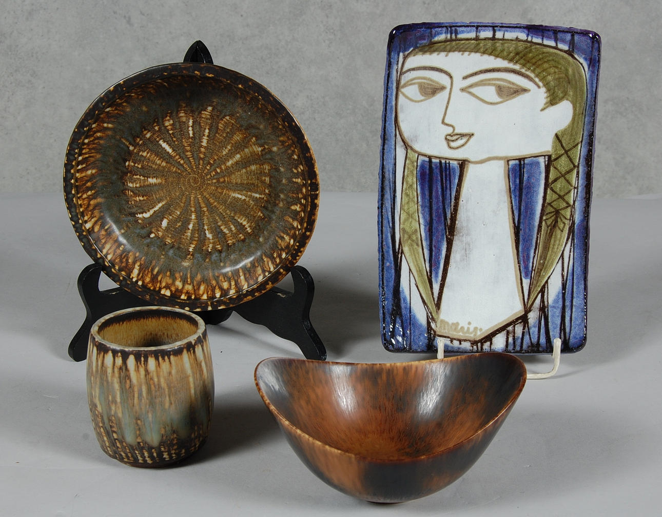 KERAMIK, 4 delar, Gunnar Nylund, Mari Simmulson.