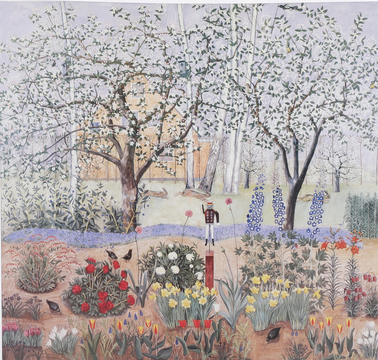 SVEN LJUNGBERG. Tavla, tryck.