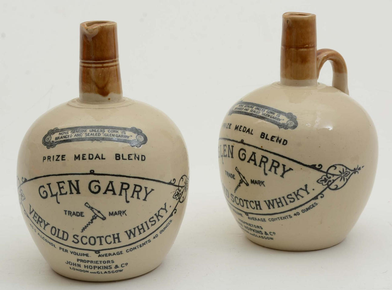 Whisky kande. Glen Garry. 2 stk.