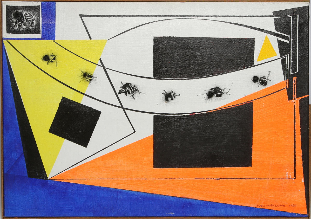 SVEN INGE HÖGLUND. Olja på duk, signerad och daterad 1965.