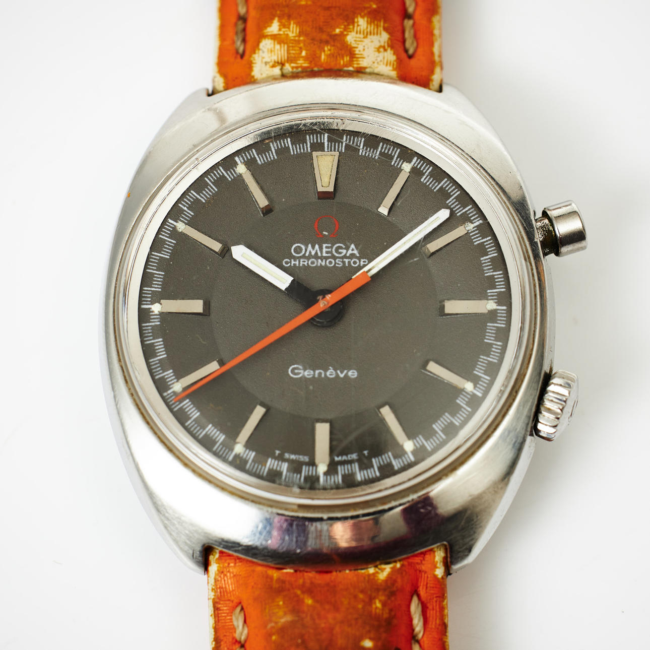 OMEGA, armbandsur, Chronostop, ca 1967.