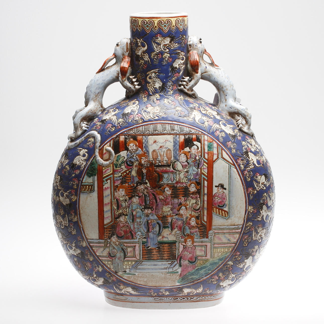 PILGRIMSKRUS, 1800-tal, bär Jiaqings märke.