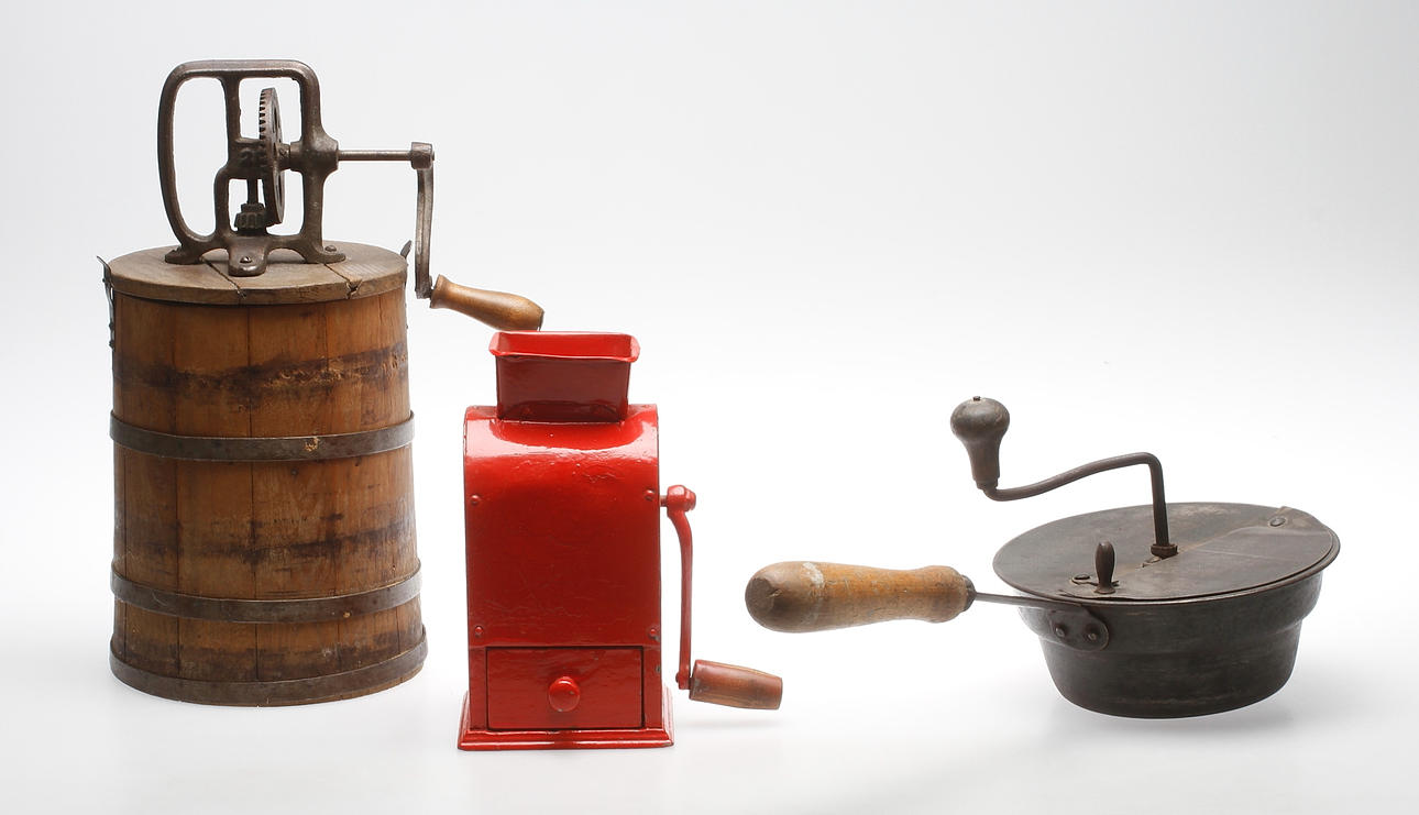 KAFFEKVARNAR, 2 st samt KAFFEROST, 1800-1900-tal.