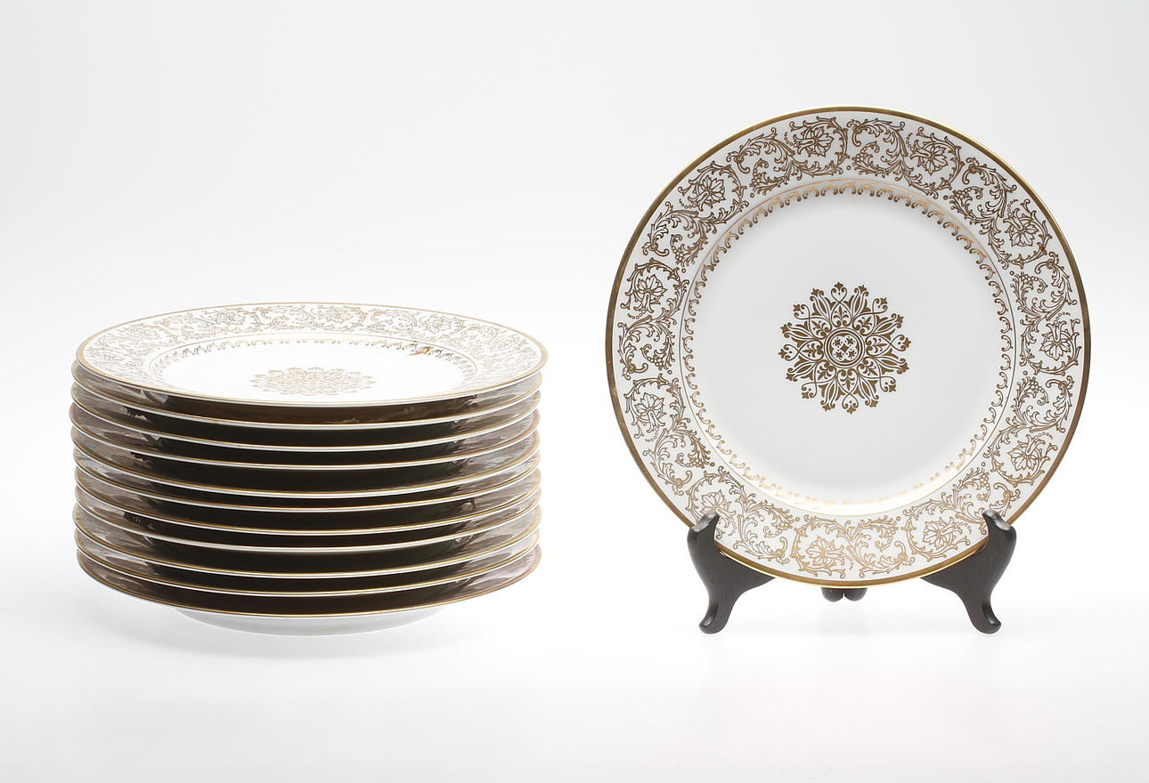 MATTALLRIKAR, porslin, 12 st, Thomas, Tyskland.