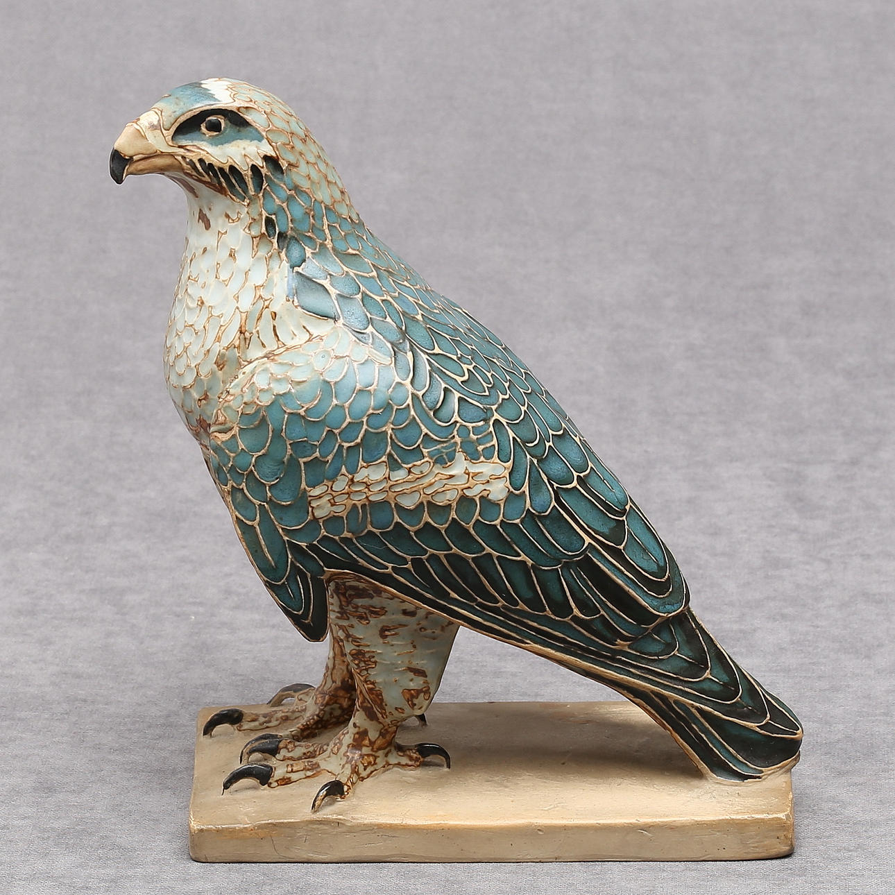 MOGENS BØGGILD. Rovfugl, Bing & Gröndahl, stentøj, Danmark.