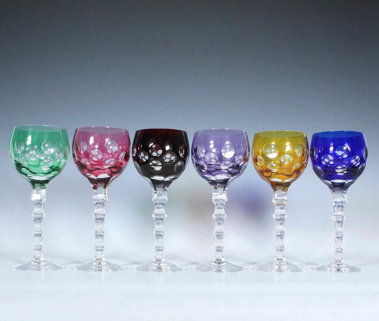 Colección de copas romanas.