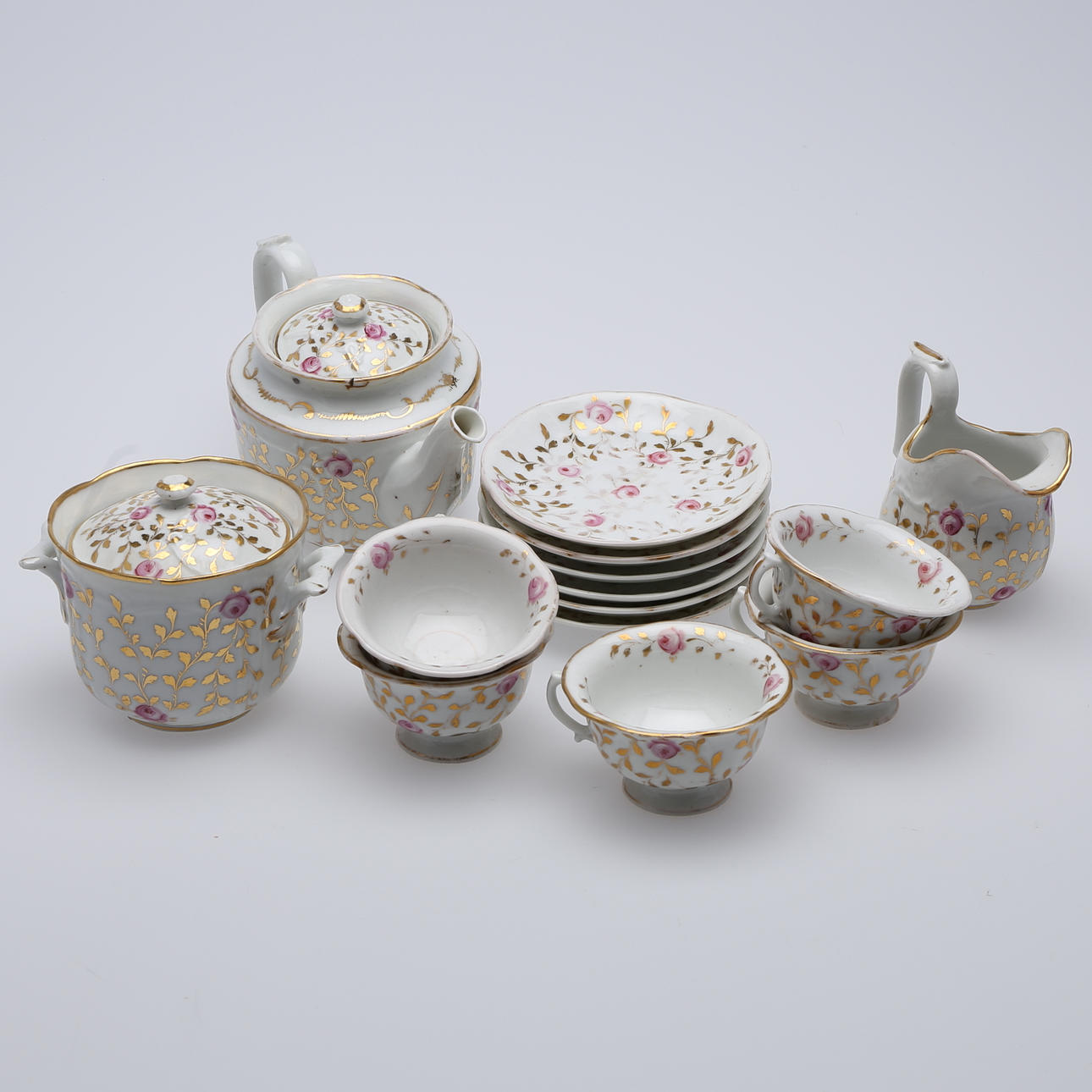 TESERVIS, 16 delar, Ryssland, 1800-talets andra hälft.