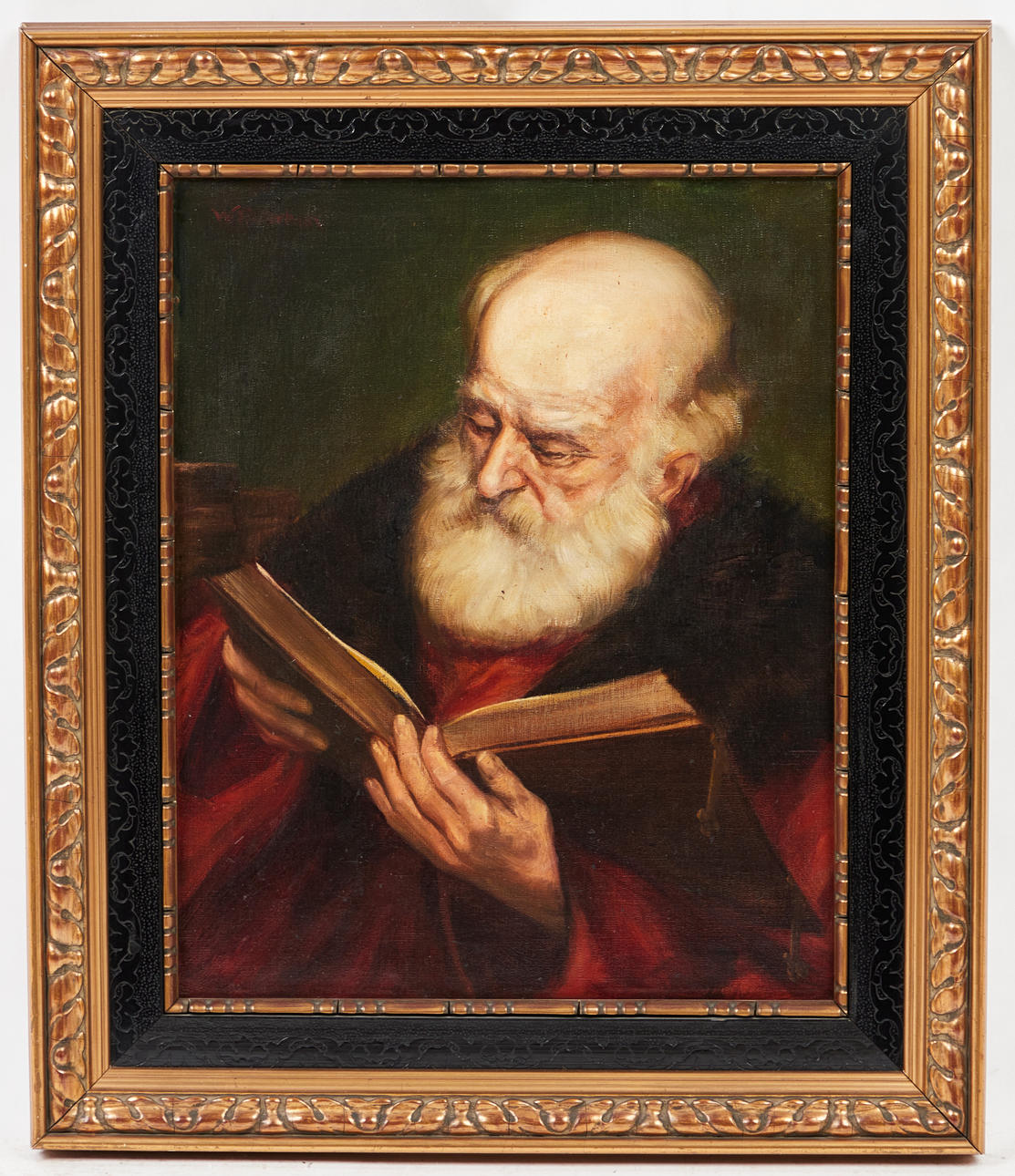 Tuntematon taiteilija, maalaus, evankelista Luukas.