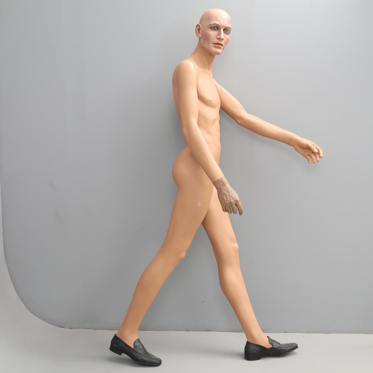 SCHAUFENSTERPUPPE, Mann, Hindsgaul, Dänemark.