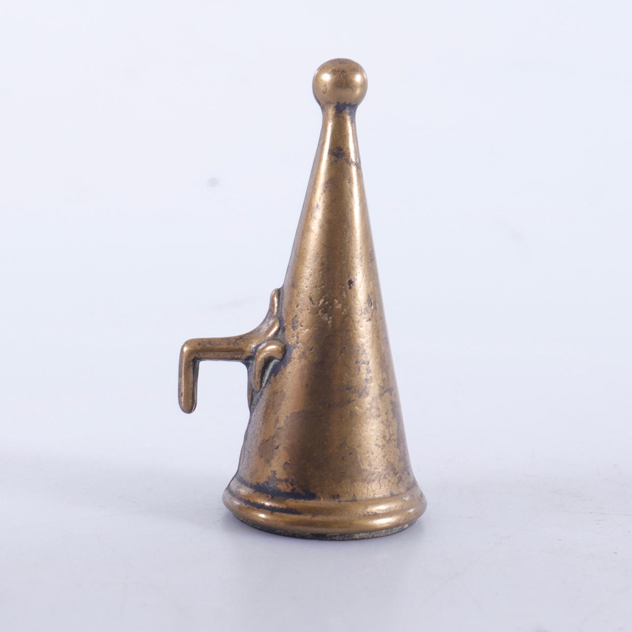 LIGHT SWITCH, brass, 17/19th century.