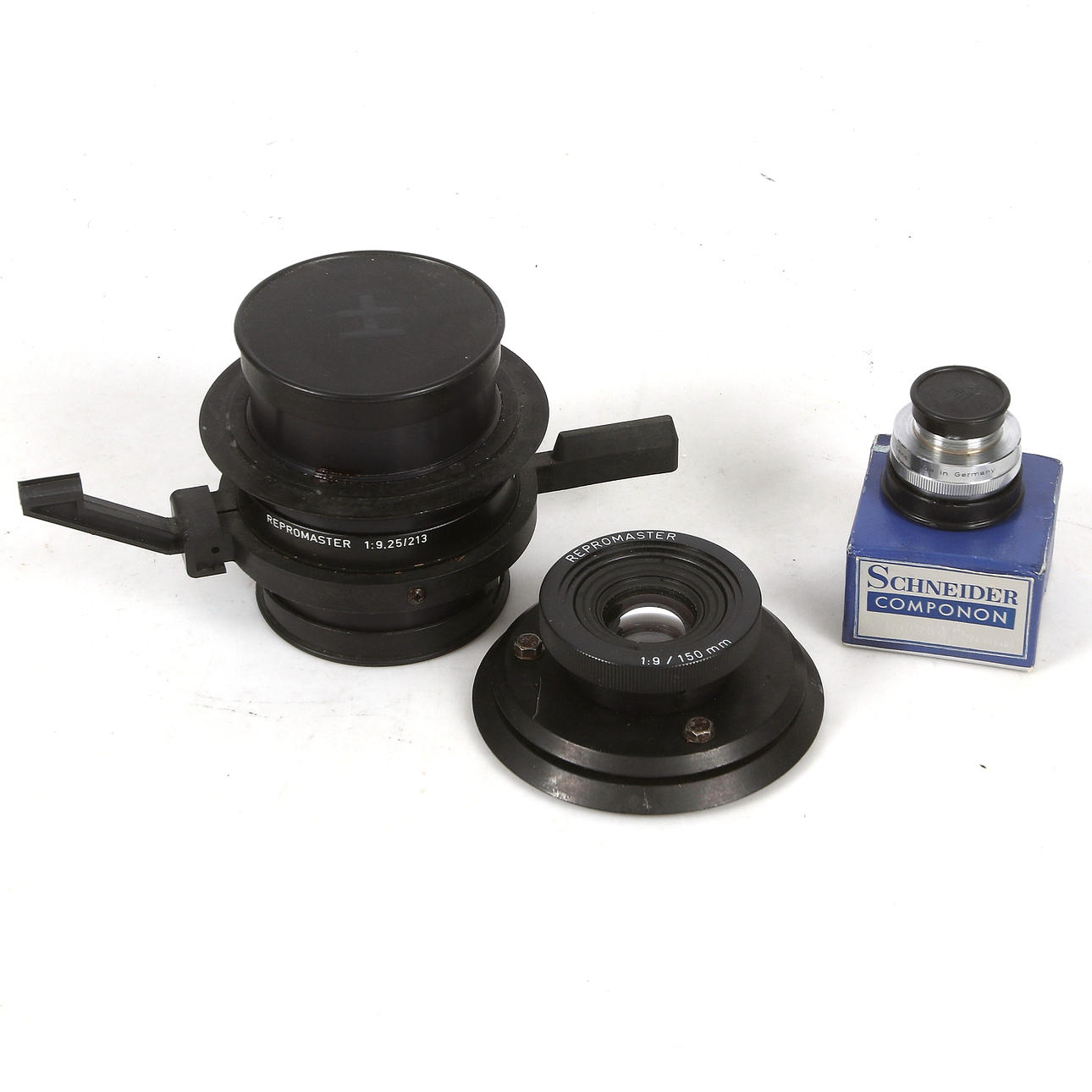 OPTICS, 3 pcs. Repromaster and Schneider Kreuznach. Photo, Cameras ...