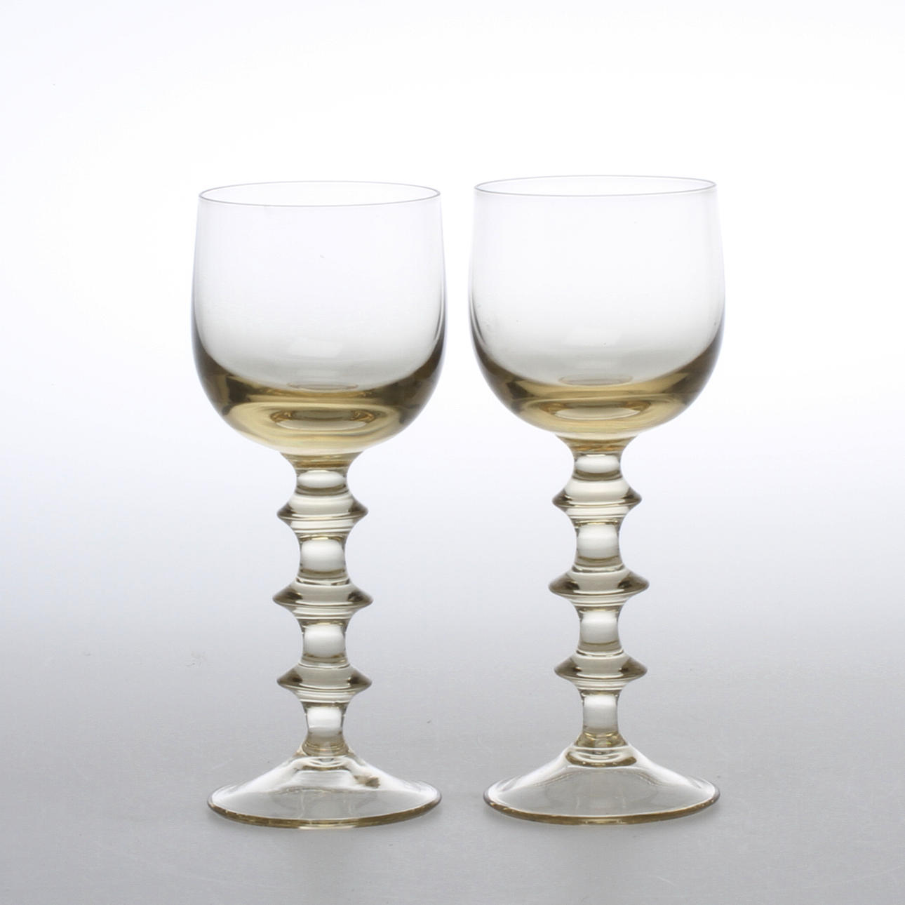 VITVINSGLAS, 10 st, glas, 1900-tal.