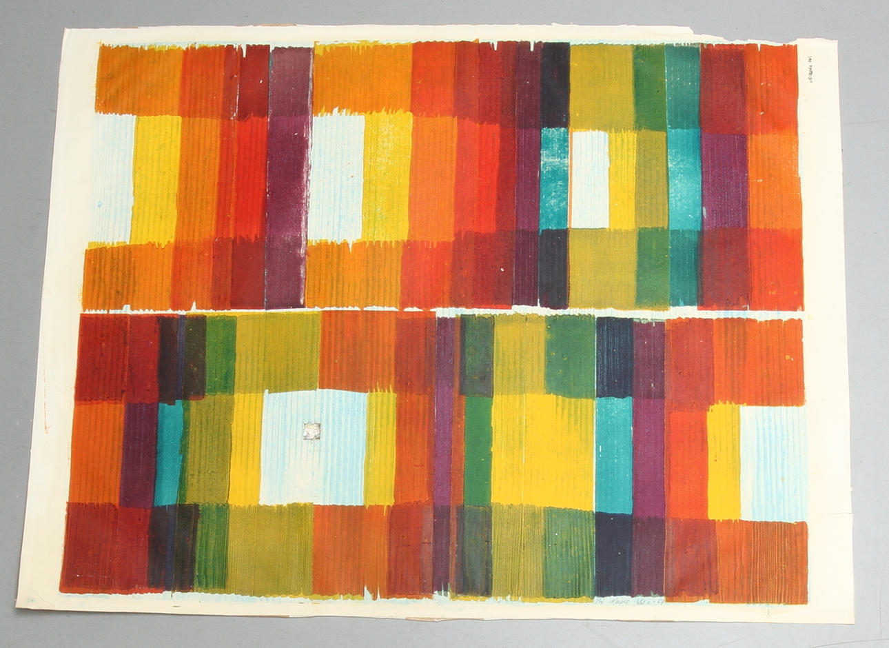 NALLE WERNER. Komposition, grafiskt blad, signerad och numrerad 1/10.