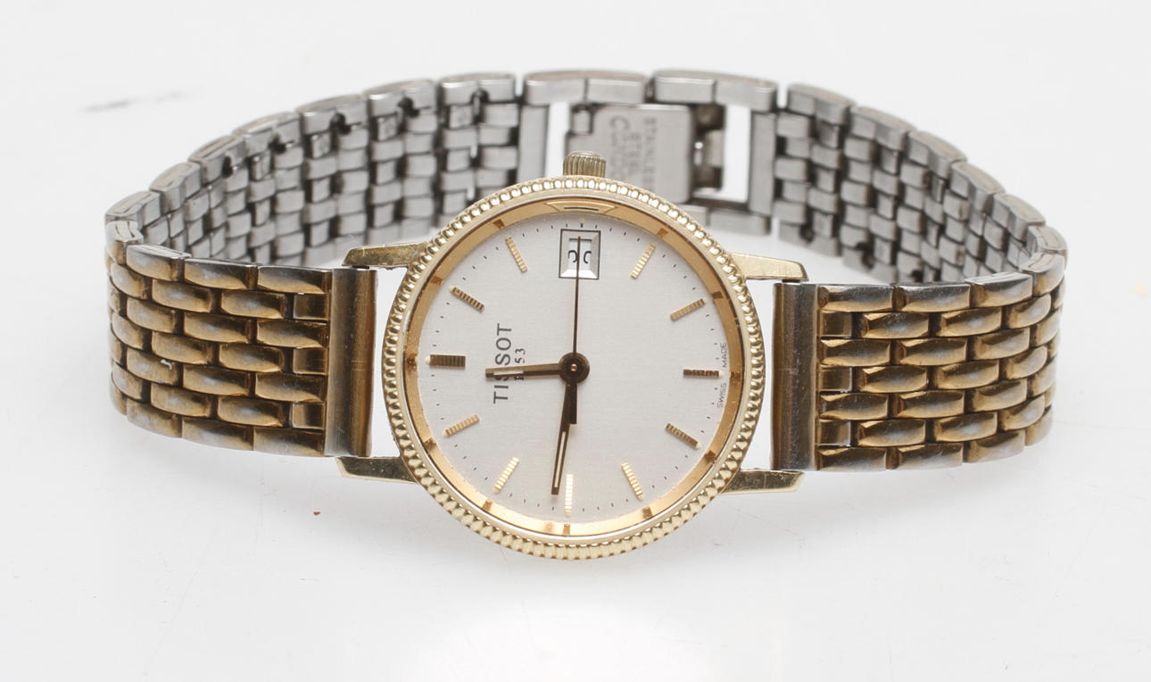ARMBANDSUR TISSOT, 14k guld.