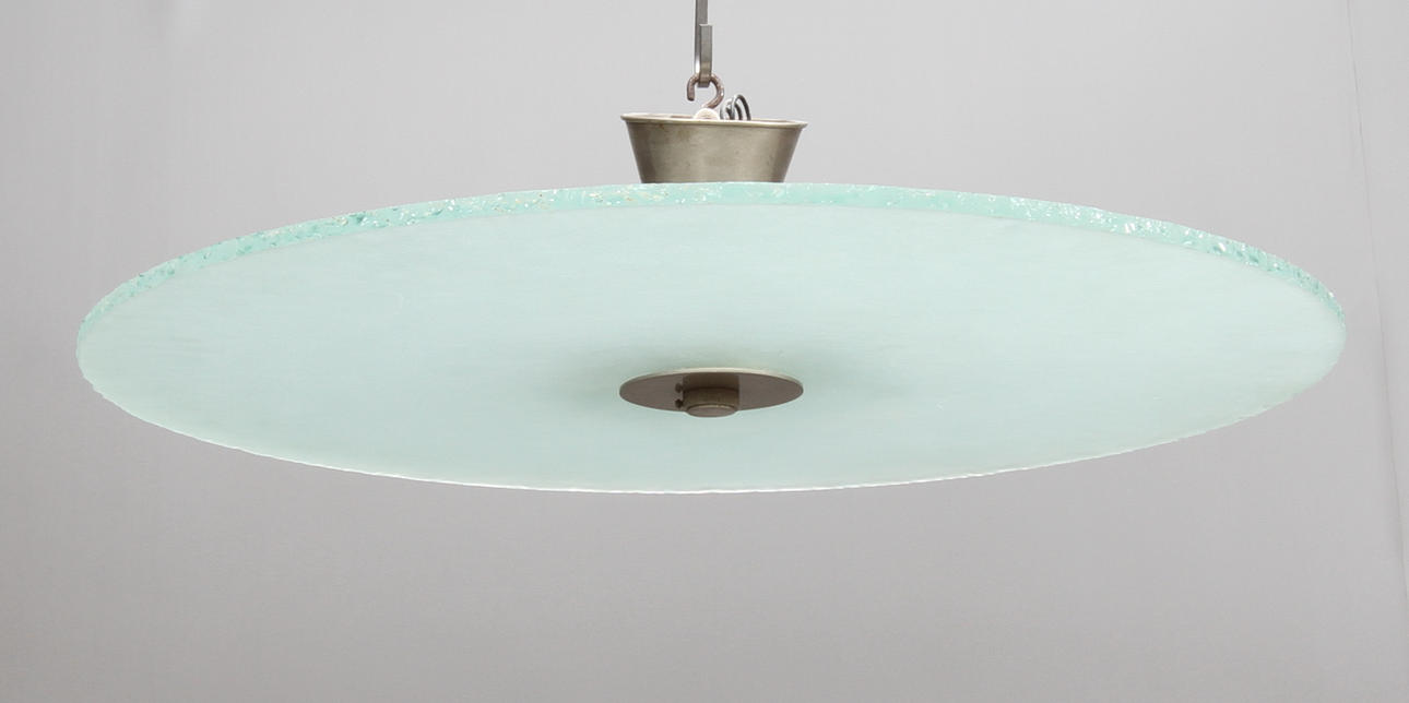 PLAFOND, råglas, 1900-talet första hälft.