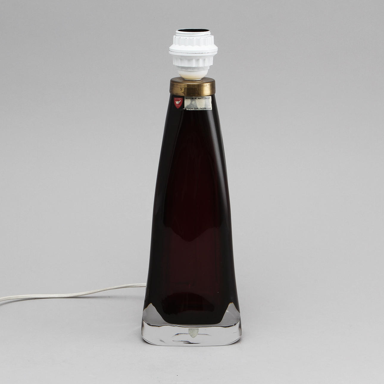 BORDLAMPA, Orrefors, Carl Fagerlund.