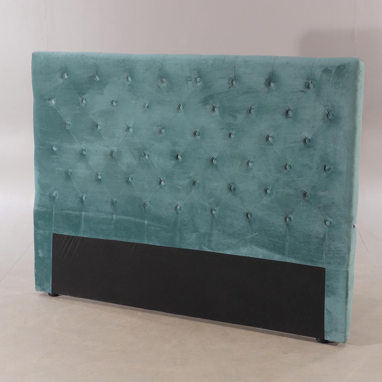 SÄNGGAVEL, grön plysch, Jotex.