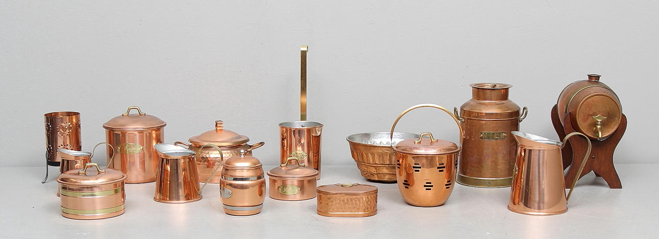 KOPPARFÖREMÅL,1900-tal.