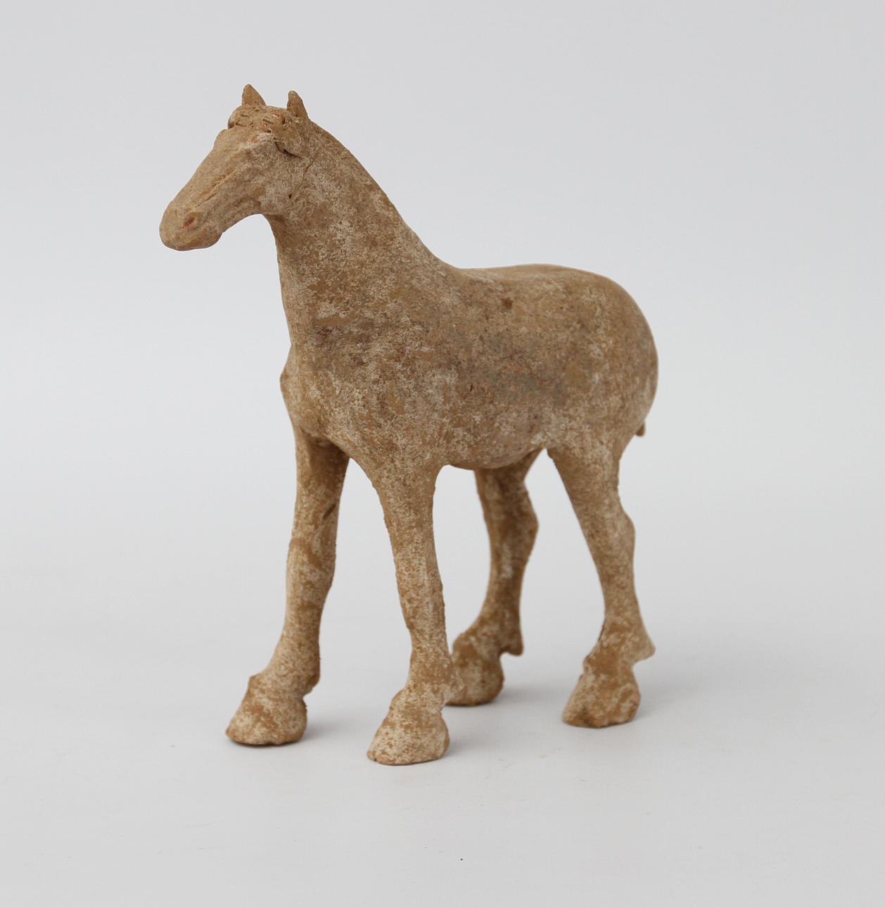 HÄST, lergods, Kina, Tang-dynastin(618-906).