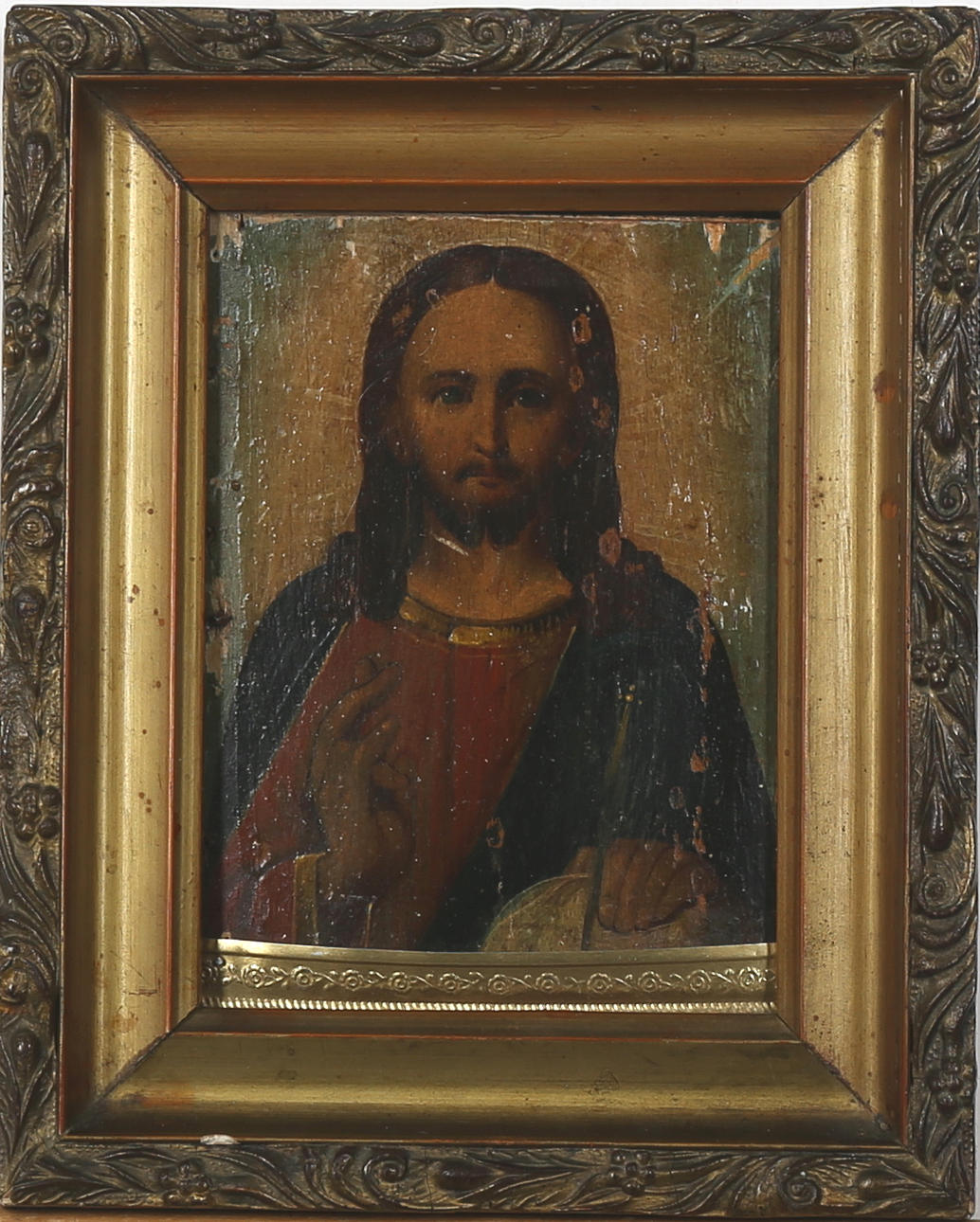 OIDENTIFIERAD KONSTNÄR. reseikon, Ryssland 1800-tal?