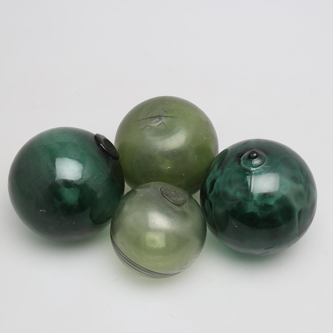 FLÖTEN I GLAS, 4 st, 1900-talets början.