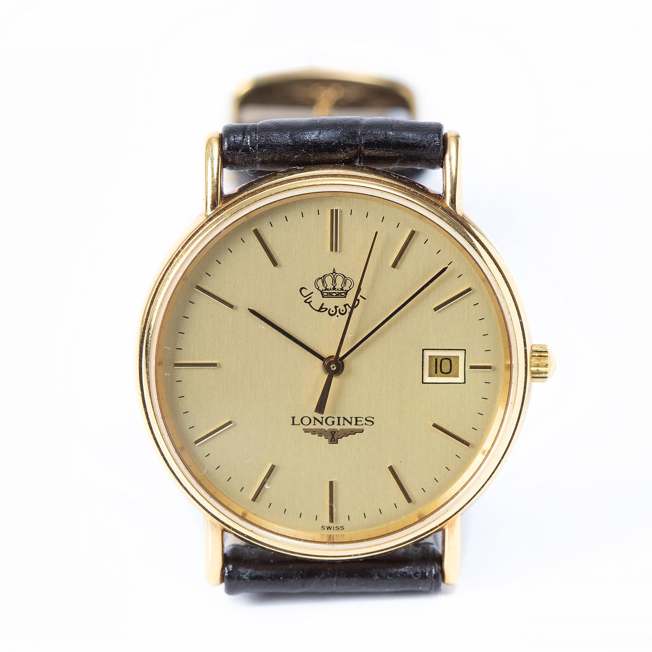 LONGINES, wristwatch, double.