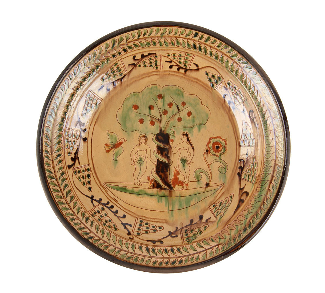 STOR LERSKÅL; omarknadsförd. 1900-tal. Förmodligen Tyskland.