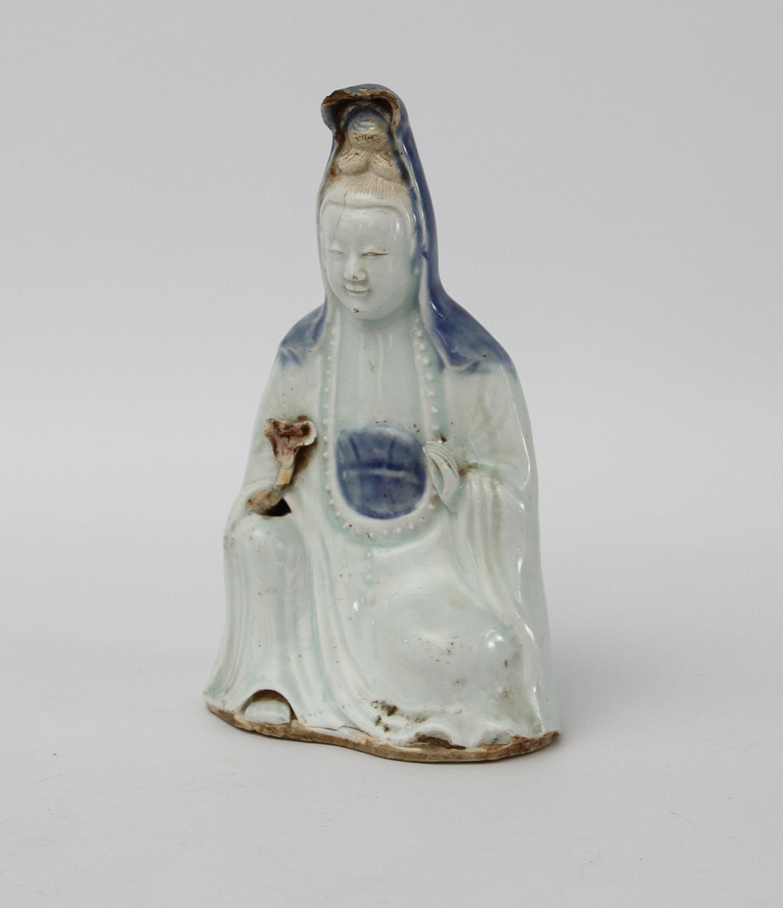 FIGUR, porslin, Kina, 1700-tal.