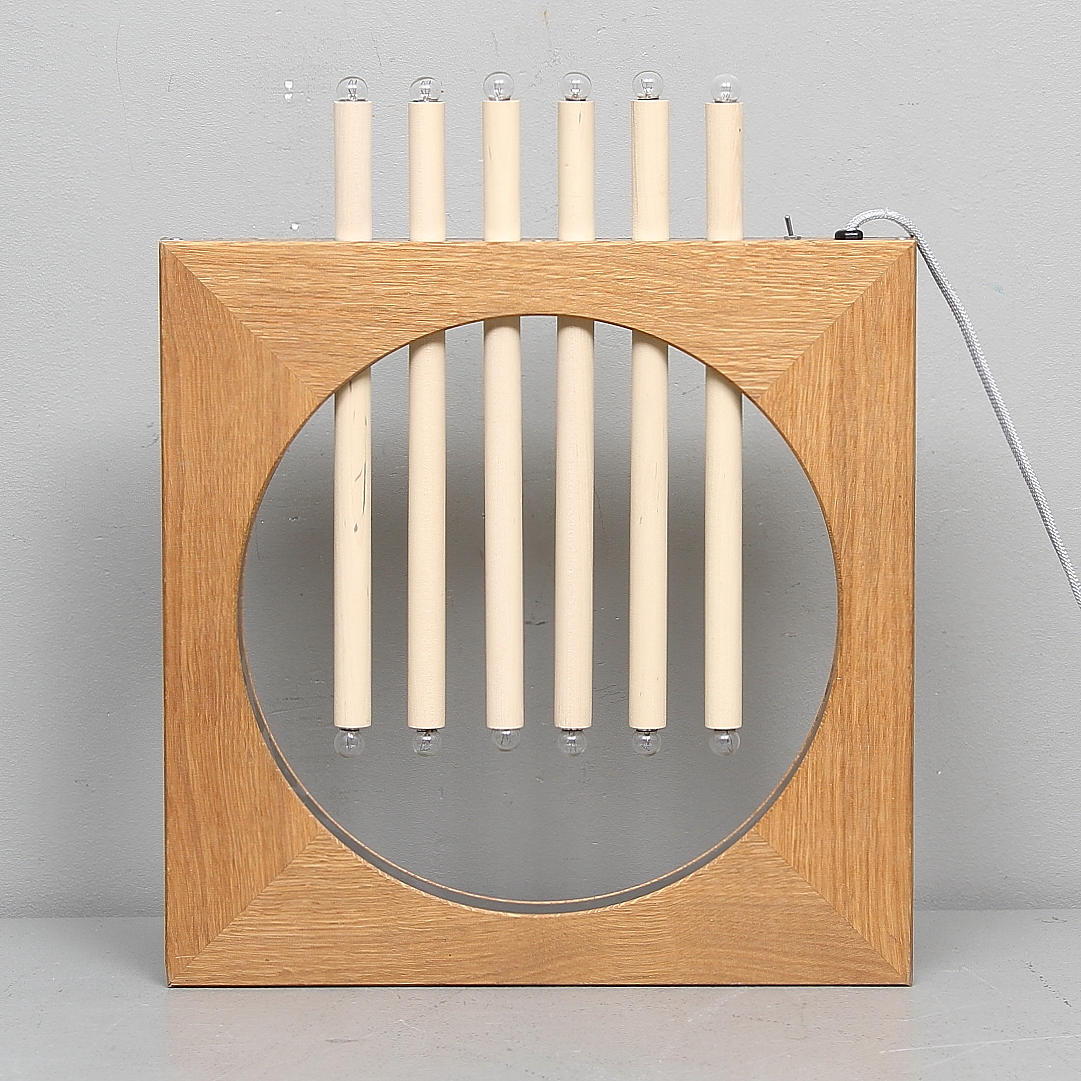 LJUSSTAKE, Belganet Svarveri AB.