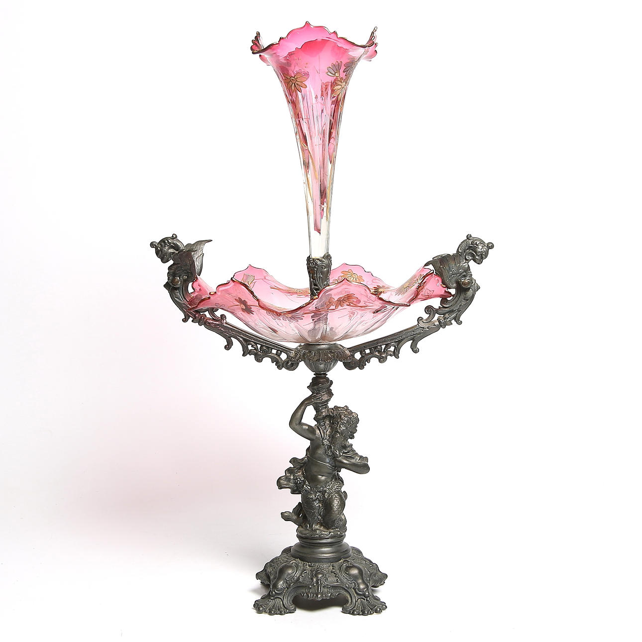 EPERGNE / BORDSUPPSATS, nyrenässansstil. 1900-tal.